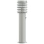 Lámparas de suelo de exterior con sensor 3 uds acero inox 60 cm