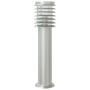 Lámparas de suelo de exterior con sensor 3 uds acero inox 60 cm