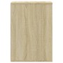Cajonera de esquina madera ingeniería roble Sonoma 80x41x58 cm