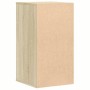 Cajonera de esquina madera ingeniería roble Sonoma 40x41x76 cm