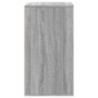 Cajonera de esquina madera ingeniería gris Sonoma 60x41x76 cm