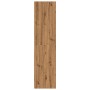 Armario de madera de ingeniería roble artesanal 80x50x200 cm