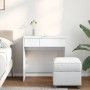 Tocador con espejo blanco 73x46,5x120 cm
