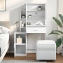 Tocador con mueble blanco 80x35x132 cm
