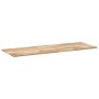 Encimera tocador de baño madera acacia sin tratar 160x50x2 cm