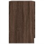 Armario de lavabo madera de ingeniería marrón roble 40x37x59 cm