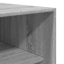 Armario de madera de ingeniería gris Sonoma 80x50x200 cm
