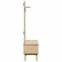 Mueble de recibidor OTTA madera maciza de pino 50x40x160 cm