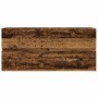 Armario para lavabo madera ingeniería envejecida 100x38,5x45 cm