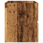 Armario para lavabo madera ingeniería envejecida 100x38,5x45 cm