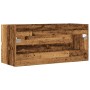 Armario para lavabo madera ingeniería envejecida 100x38,5x45 cm