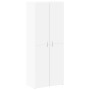 Armario archivador madera de ingeniería blanco 60x32x153 cm