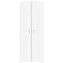 Armario archivador madera de ingeniería blanco 60x32x153 cm