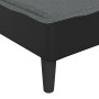 Sofá diván de tela gris oscuro
