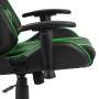 Silla gaming giratoria PVC verde