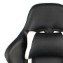 Silla gaming giratoria PVC blanco