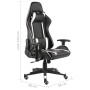 Silla gaming giratoria PVC blanco