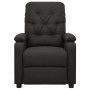 Sillón de masaje de tela negro