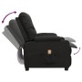 Sillón de masaje de tela negro