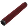 Alfombras de entrada rectangulares de nudo 2 uds rojo 40x60 cm