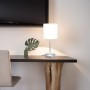 Lámparas de mesa 2 unidades  con botón táctil blanco E14