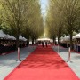 Alfombra para eventos roja 1x12 m