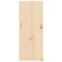 Botellero de madera maciza de pino 62x25x62 cm