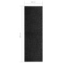 Felpudo lavable negro 60x180 cm