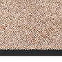 Felpudo beige 80x120 cm