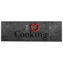 Alfombra de cocina lavable Cooking 60x180 cm