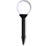 Lámparas de camino de jardín 4 uds LED 15 cm con pincho