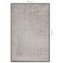 Felpudo gris 80x120 cm