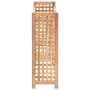 Botellero para 25 botellas madera maciza de nogal 63x25x73 cm