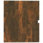 Mueble de lavabo contrachapado roble ahumado 60x38,5x45 cm