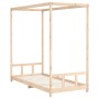 Estructura de cama para niños madera maciza de pino 90x200 cm