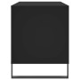 Mueble para discos madera contrachapada negro 100x38x48 cm