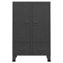 Armario industrial acero gris antracita 67x35x107 cm