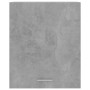 Armarios colgantes 2 uds madera contrachapada gris 50x31x60 cm
