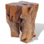 Taburete de madera maciza de teca