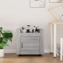 Carrito de escritorio contrachapada gris Sonoma 60x45x60 cm