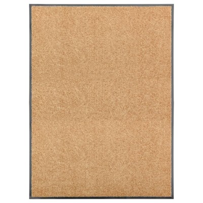 Felpudo lavable crema 90x120 cm