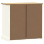 Cómoda VIGO madera maciza pino blanco 80x40x76 cm