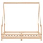 Estructura de cama para niños madera maciza de pino 70x140 cm