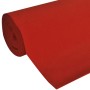 Alfombra de pasillo  roja 1 x 5 m, muy densa 400 g / m²