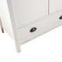 Armario de 2 puertas Hill madera maciza pino blanco 89x50x170cm