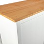 Armario de 2 puertas Hill madera maciza pino blanco 89x50x170cm