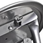 Taburetes de cocina plegables 4 unidades cuero sintético
