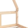 Estructura de cama para niños madera maciza de pino 80x200 cm