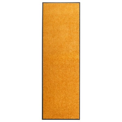 Felpudo lavable naranja 60x180 cm