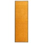 Felpudo lavable naranja 60x180 cm
